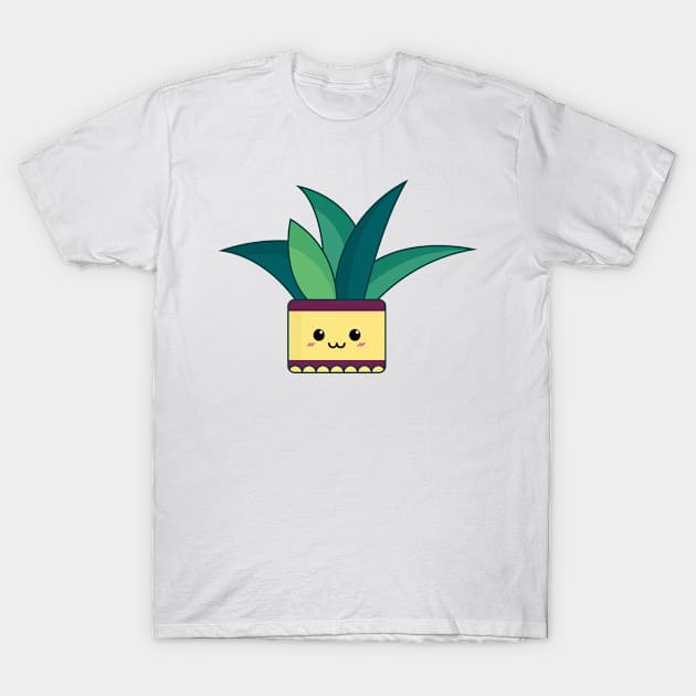 Cute Birds Nest Fern T-Shirt by lightsonfire